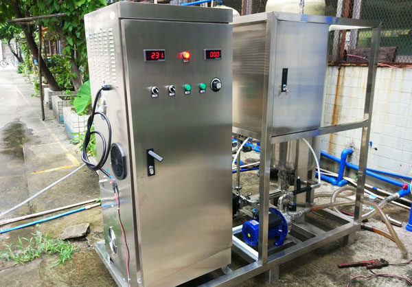 工廠化水產養殖系統使用臭氧消毒的作用